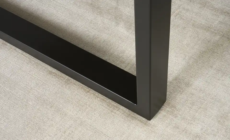 Gray & Jones Kufen-Esstisch Black Coast One ausziehbar, Detailansicht