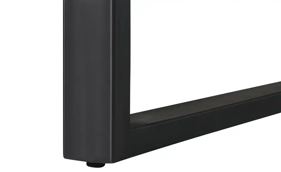 Gray & Jones Kufen-Esstisch Black Coast One ausziehbar, Detailansicht