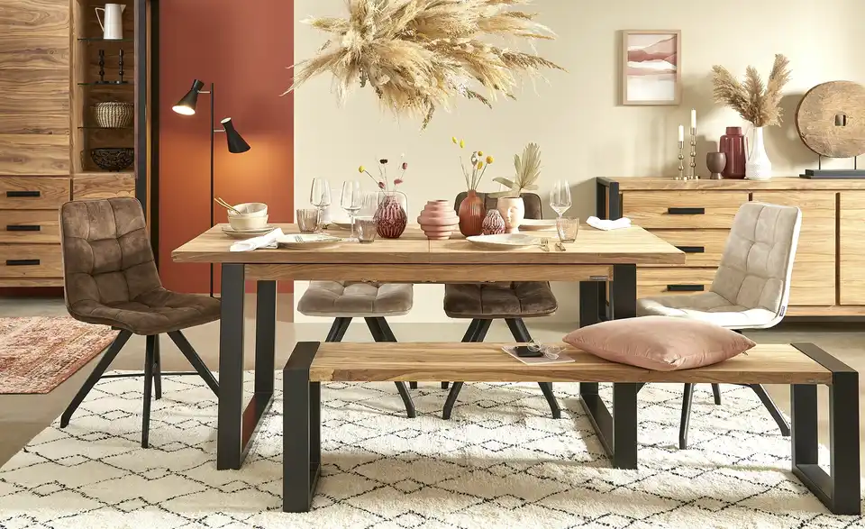 Gray & Jones Kufen-Esstisch Tierra Fuego One ausziehbar, in Wohnsituation