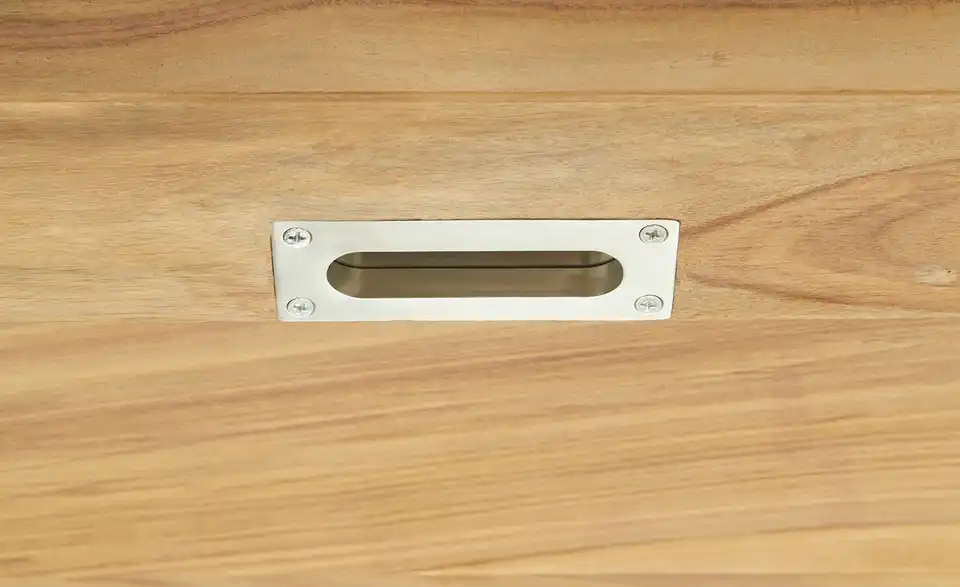 Gray & Jones Kufen-Esstisch Tierra Fuego One ausziehbar, Detailansicht