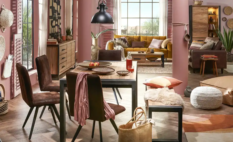 Gray & Jones Kufen-Esstisch Tierra Fuego One ausziehbar, in Wohnsituation