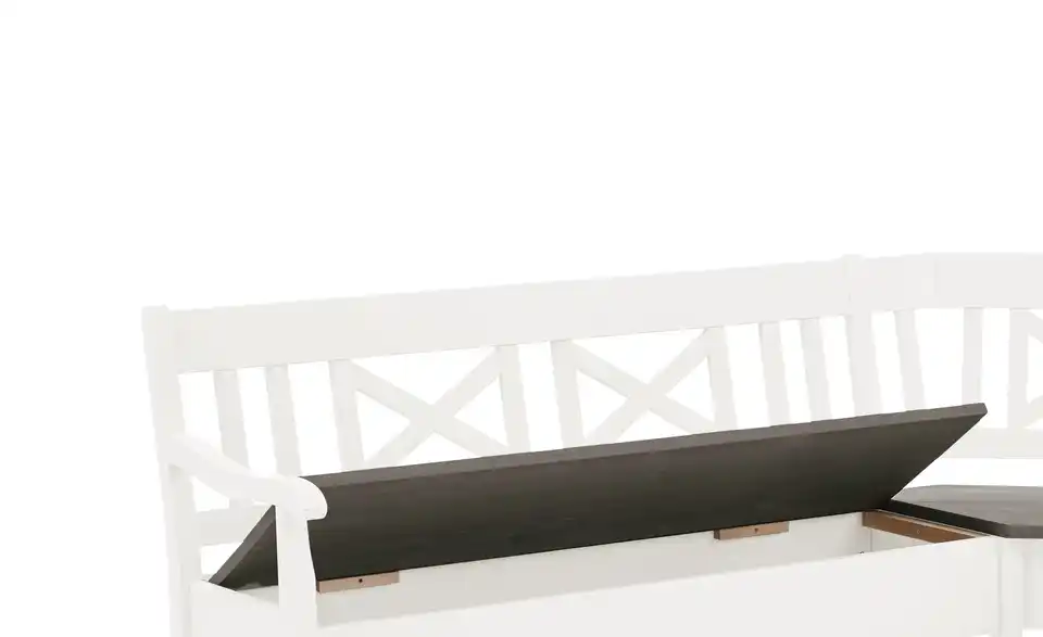 maison bleue Truheneckbank Florian massiv, Detailansicht