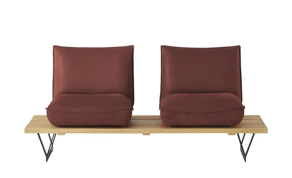 KOINOR Kufenbank Leder Schwof