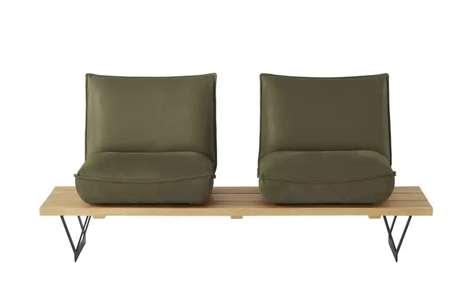 KOINOR Kufenbank Leder Schwof