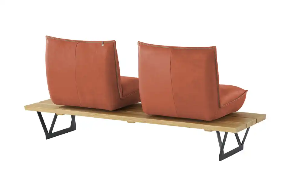 KOINOR Kufenbank Schwof Leder, Rückansicht