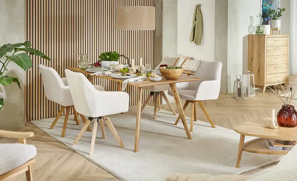 Polsterstuhl Benito drehbar, in Wohnsituation