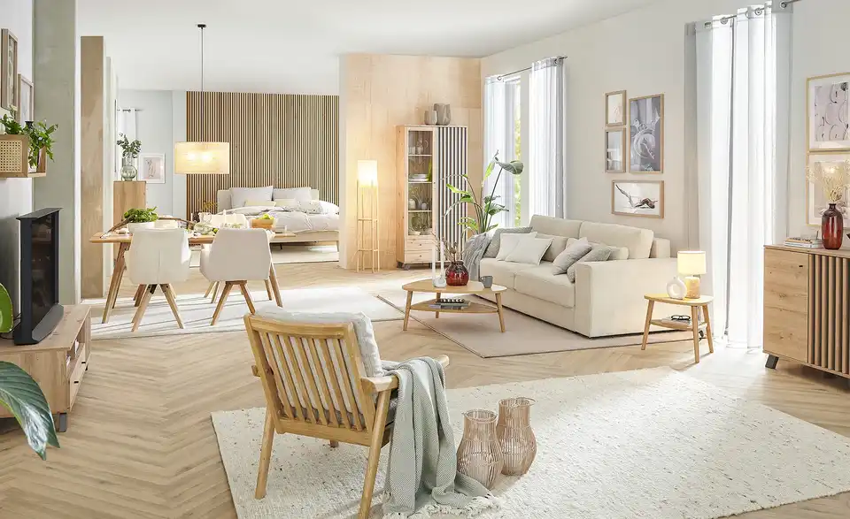 Polsterstuhl Benito drehbar, in Wohnsituation