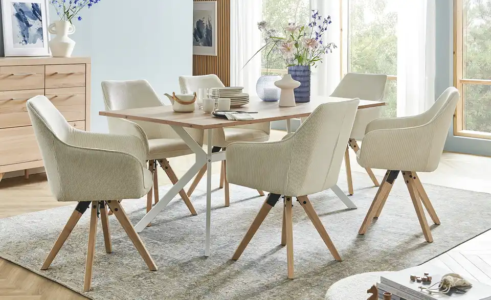 Polsterstuhl Benito drehbar, in Wohnsituation