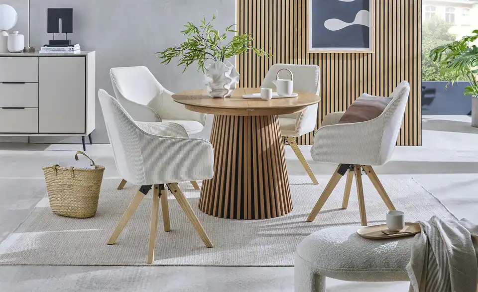 Polsterstuhl Benito drehbar, in Wohnsituation