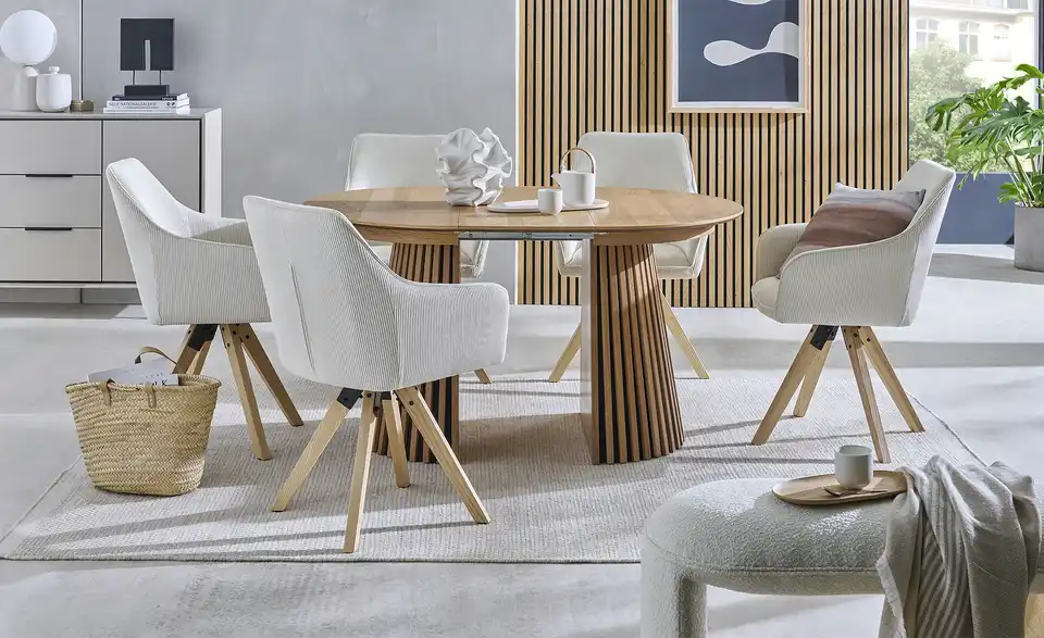 Polsterstuhl Benito drehbar, in Wohnsituation