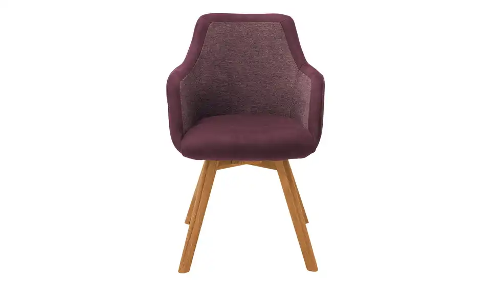 Dine + Mine Armlehnstuhl mit Massivholzgestell Corby