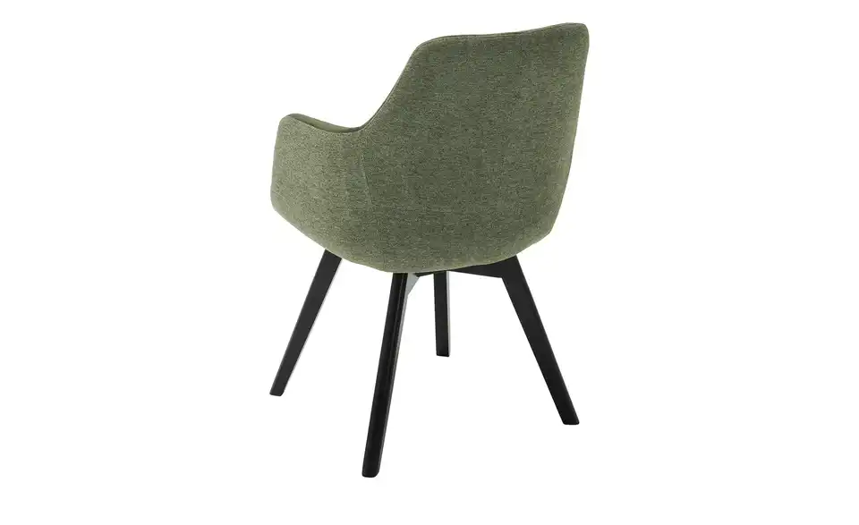 Dine + Mine Armlehnstuhl Corby mit Massivholzgestell, Rückansicht