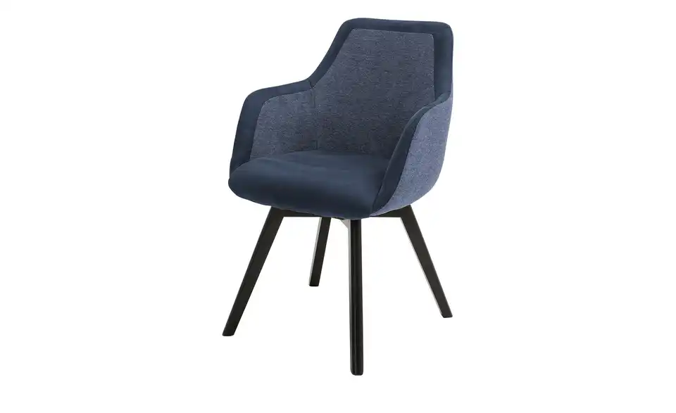 Dine + Mine Armlehnstuhl Corby mit Massivholzgestell, Perspektive