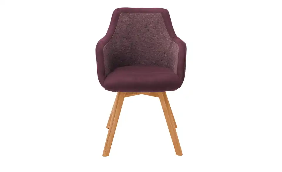 Dine + Mine Armlehnstuhl mit Massivholzgestell Corby