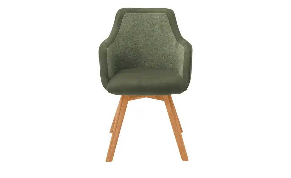 Dine + Mine Armlehnstuhl mit Massivholzgestell Corby