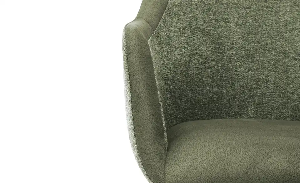 Dine + Mine Armlehnstuhl Corby mit Massivholzgestell, Detailansicht