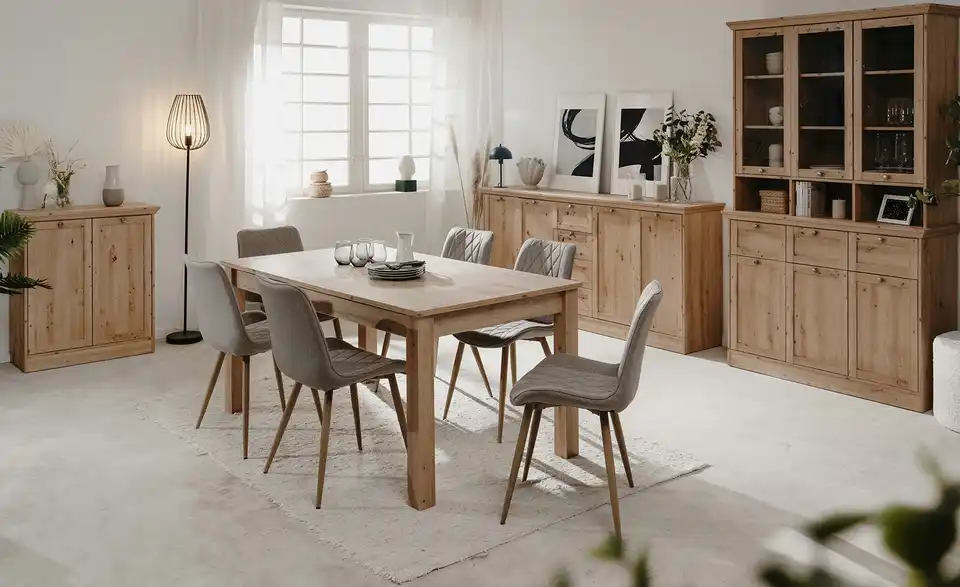 Ausziehbarer Esstisch Mazzano, in Wohnsituation