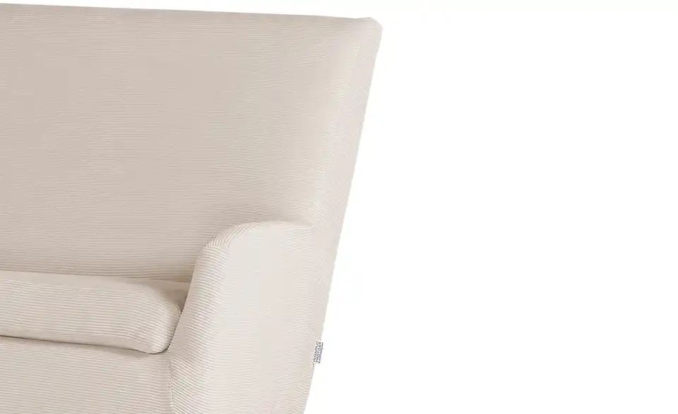 Küchensofa SIENTE Weiß  - Cordstoff