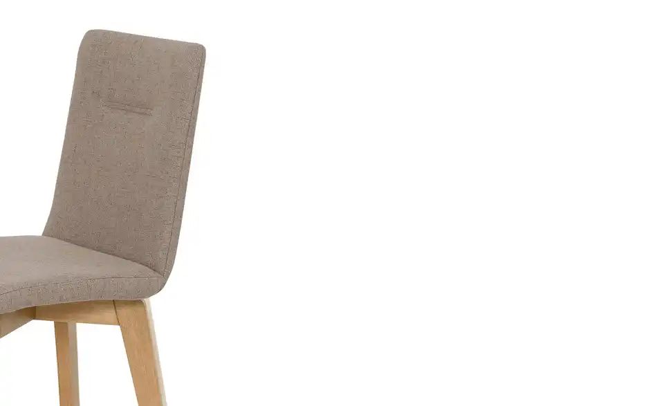 Polsterstuhl ILGA Taupe - Flachgewebe