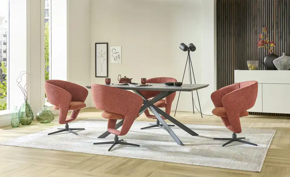 uno Esstisch Janek in Stein-Optik, in Wohnsituation