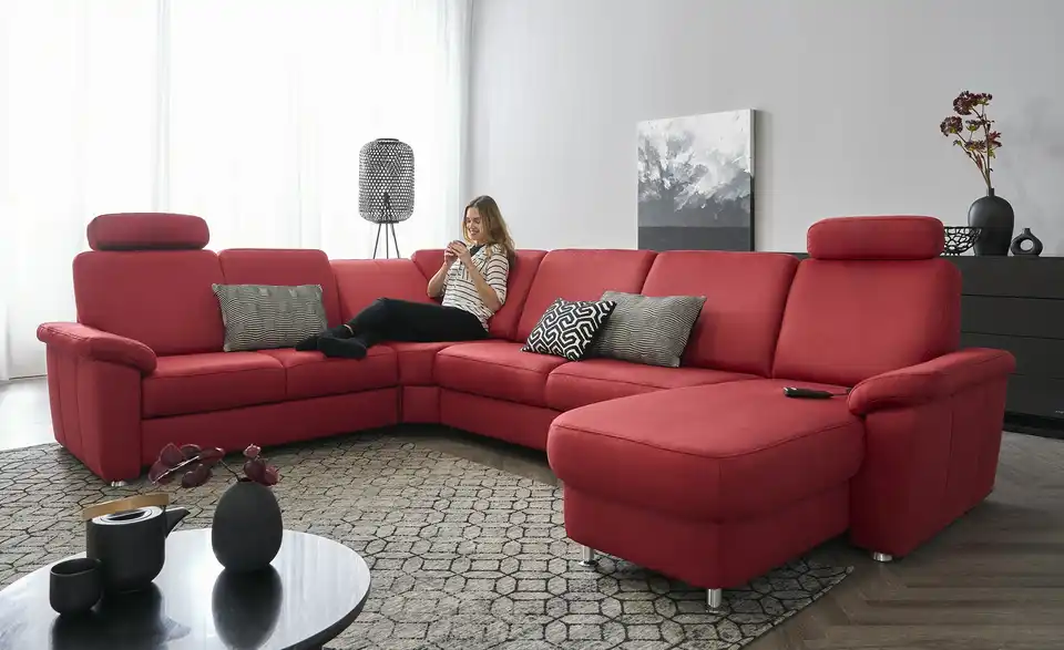 meinSofa Wohnlandschaft Rita Mikrofaser, in Wohnsituation