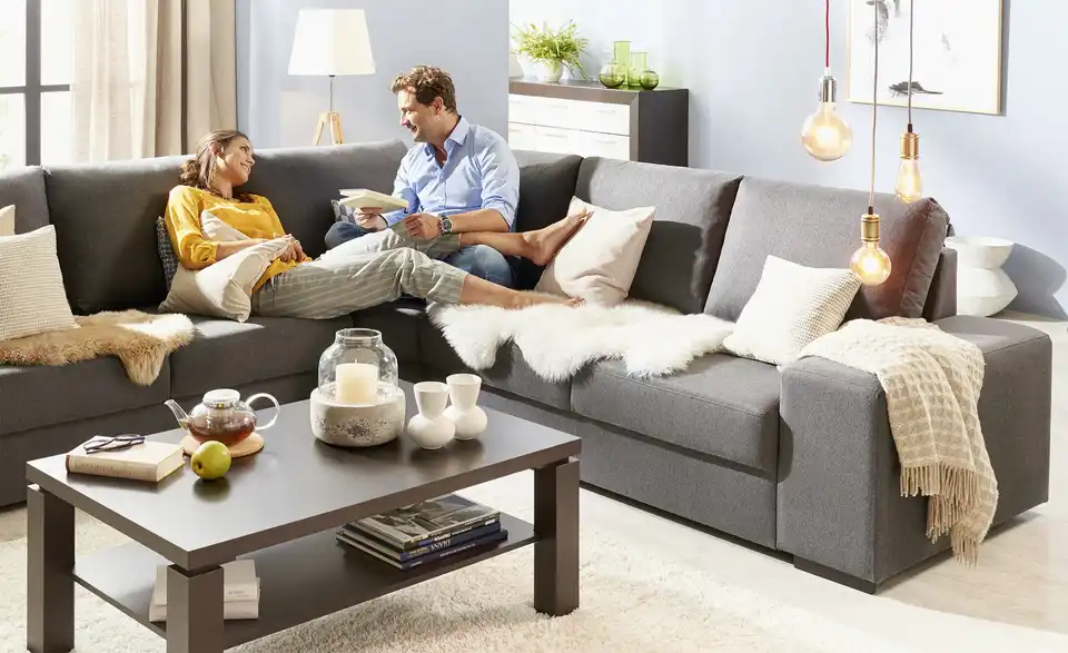 Ecksofa Reneé, in Wohnsituation