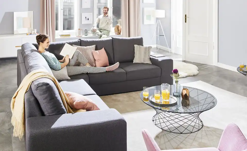 Ecksofa Reneé, in Wohnsituation