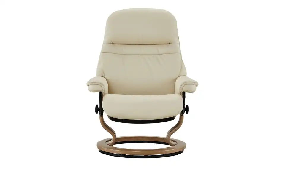 Stressless Relaxsessel mit Hocker Sunrise M Leder, Frontansicht