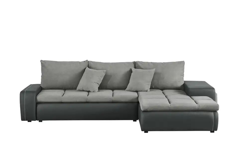 Ecksofa mit 2 Sitzhocker Riva