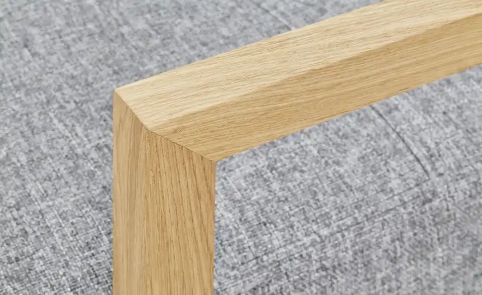 Schlafsofa AKKITO Granitgrau / Eiche
