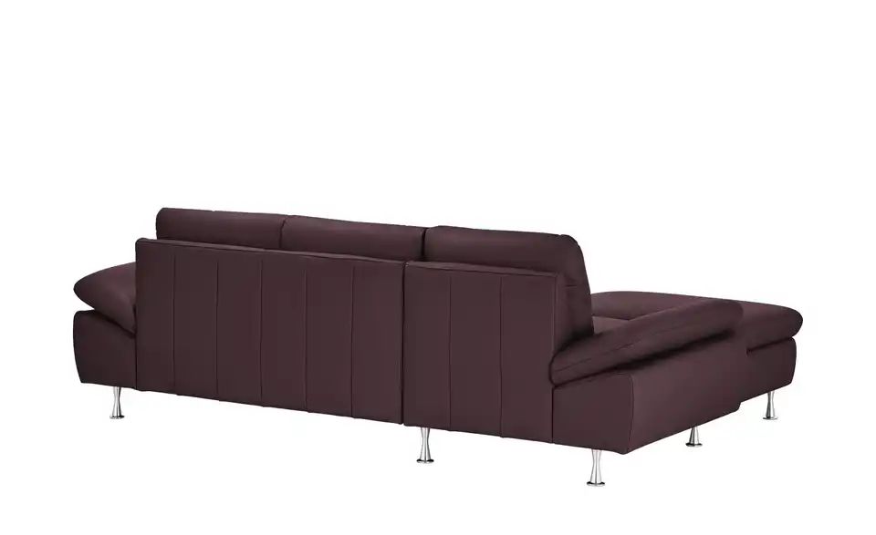 Ecksofa OKELANI Bordeaux - Rundumpolsterung