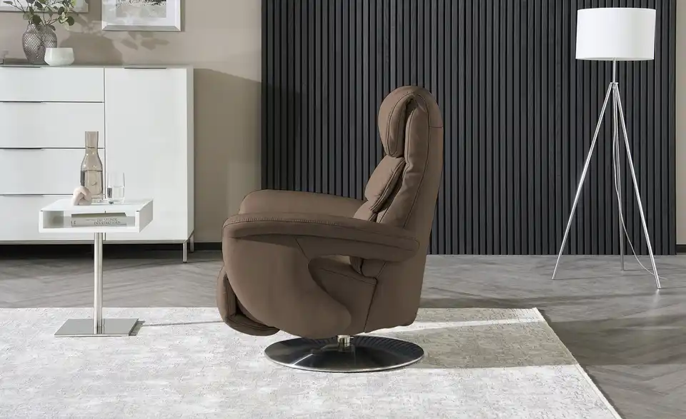 himolla Leder-Relaxsessel 7628 Leder, Profilansicht