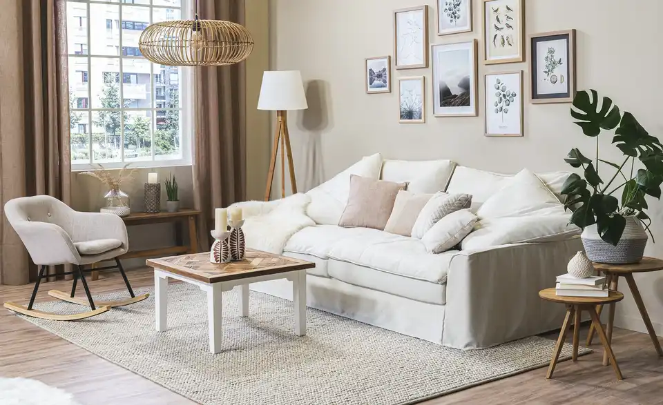SOHO Sofa 3-sitzig Sarvika, in Wohnsituation