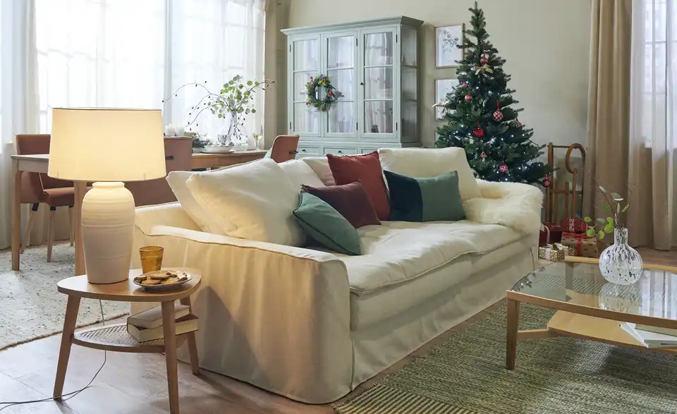 SOHO Sofa 3-sitzig Sarvika, in Wohnsituation