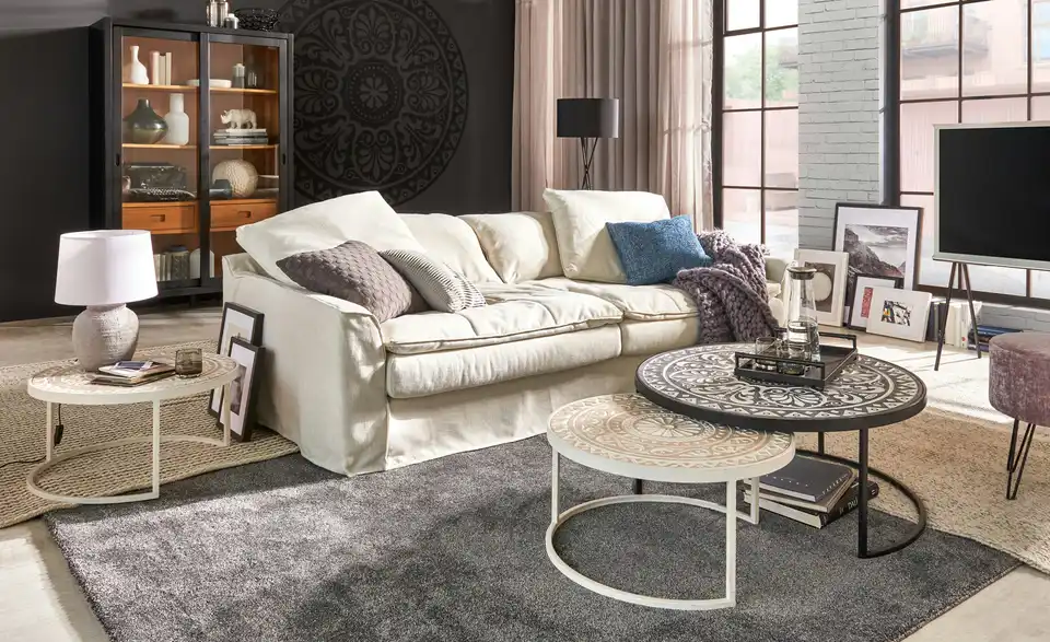 SOHO Sofa 3-sitzig Sarvika, in Wohnsituation