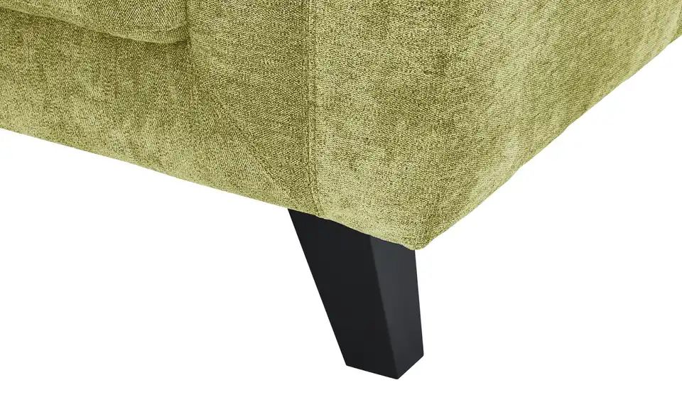Ecksofa TINE Grün - Flachgewebe