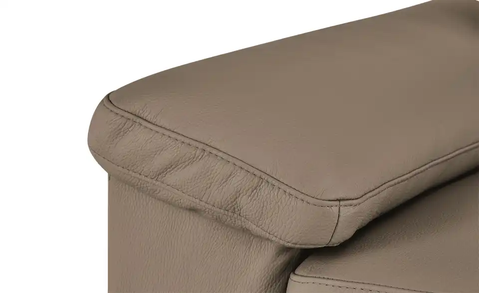 Max Schelling Ledersofa Maximum mit Kufengestell, Detailansicht