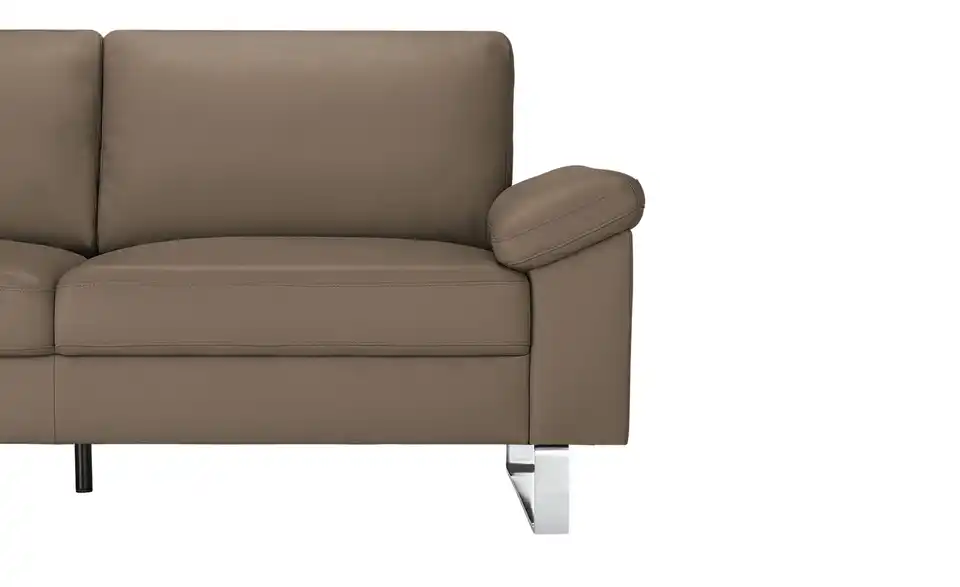 Max Schelling Ledersofa Maximum mit Kufengestell, Detailansicht