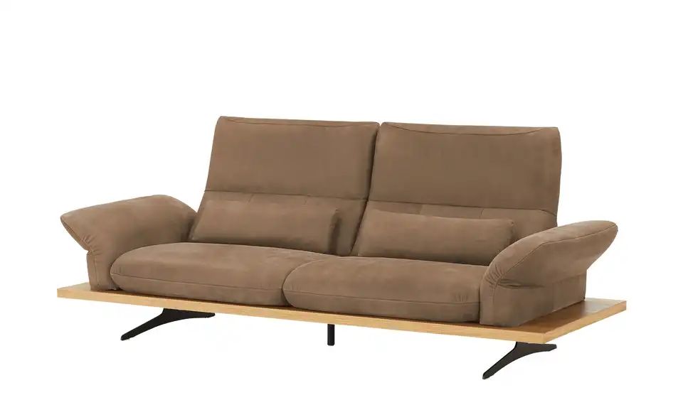 W.SCHILLIG Leder Sofa Imperia Macchiato, 240 cm