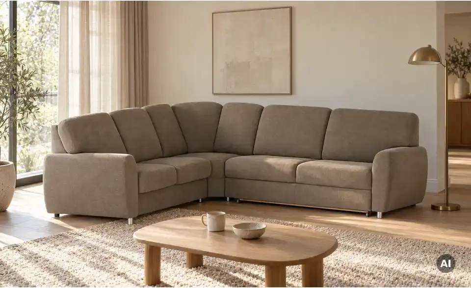 smart Ecksofa Valencia, in Wohnsituation