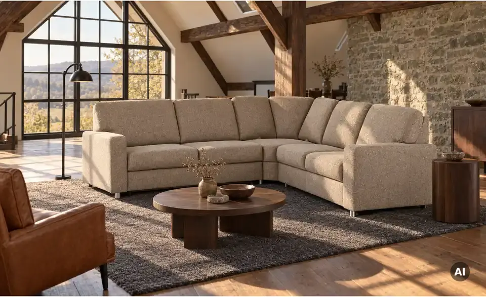 smart Ecksofa Valencia, in Wohnsituation