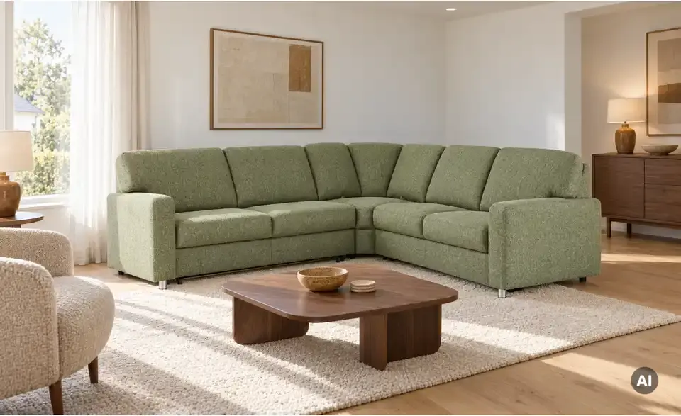 smart Ecksofa Valencia, in Wohnsituation