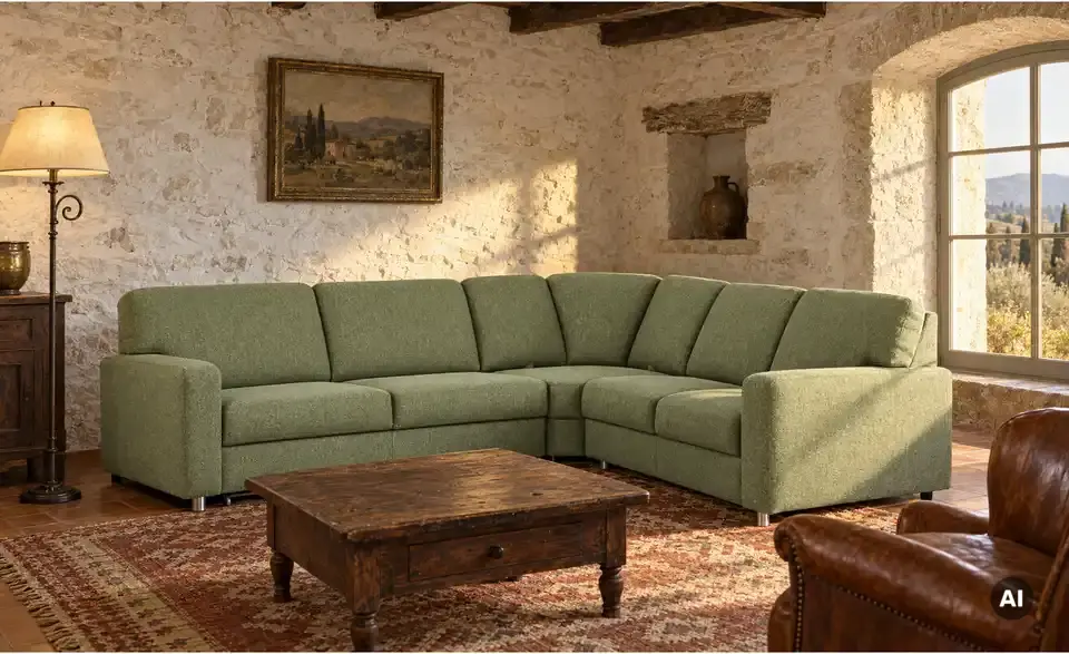 smart Ecksofa Valencia, in Wohnsituation