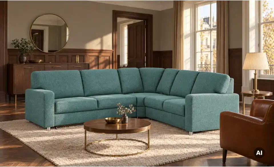 smart Ecksofa Valencia, in Wohnsituation