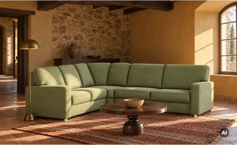 smart Ecksofa Valencia, in Wohnsituation