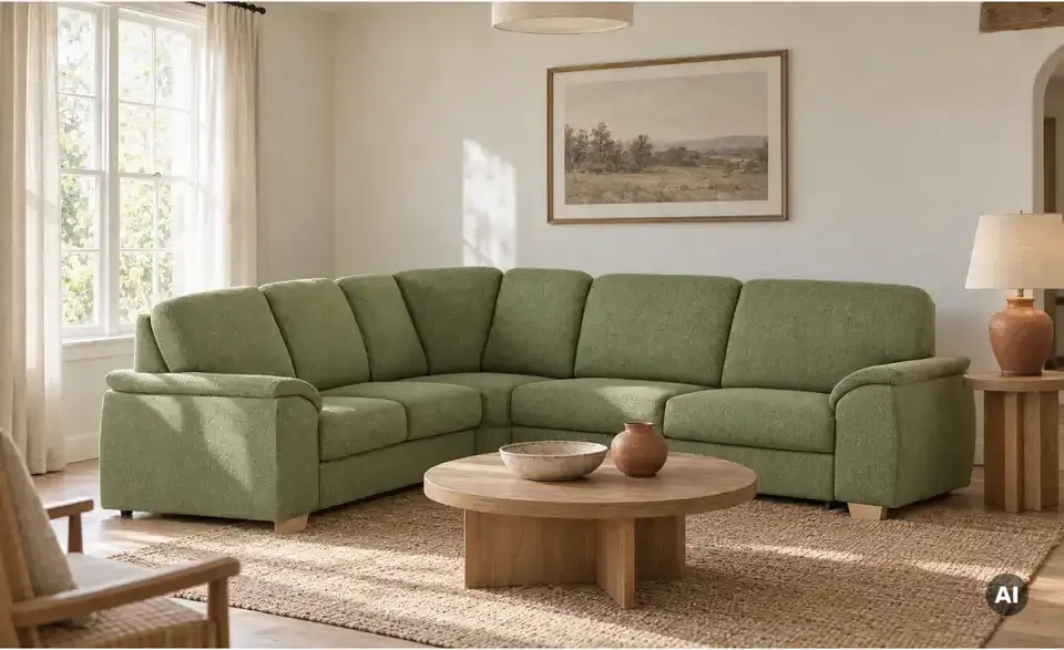 smart Ecksofa Valencia, in Wohnsituation