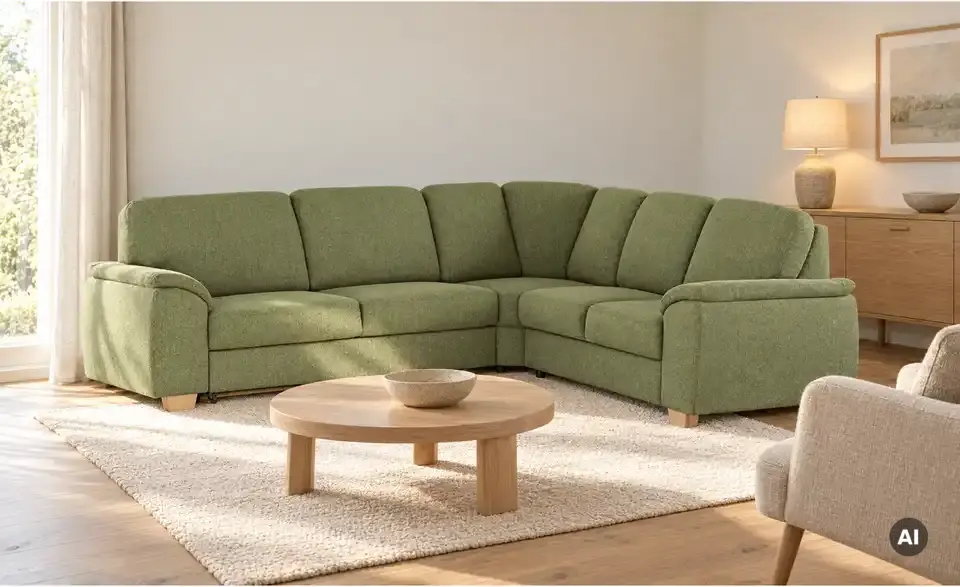 smart Ecksofa Valencia, in Wohnsituation