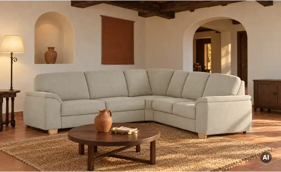 smart Ecksofa Valencia, in Wohnsituation