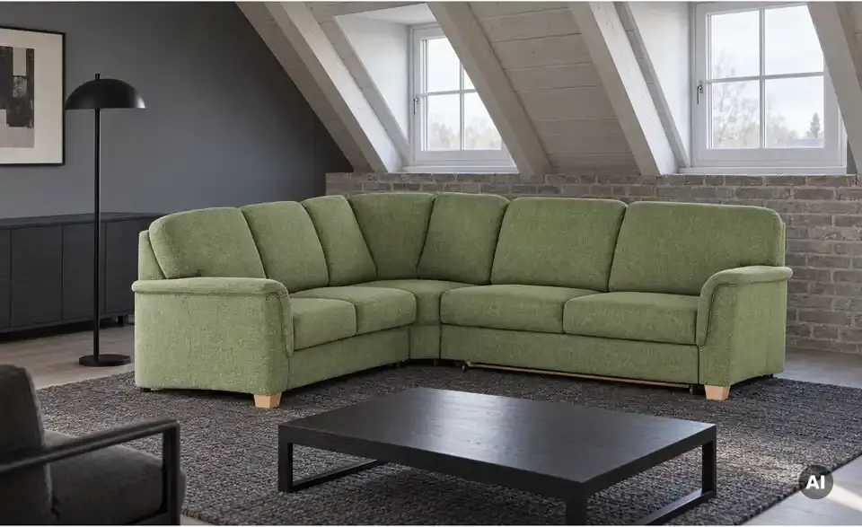 smart Ecksofa Valencia, in Wohnsituation