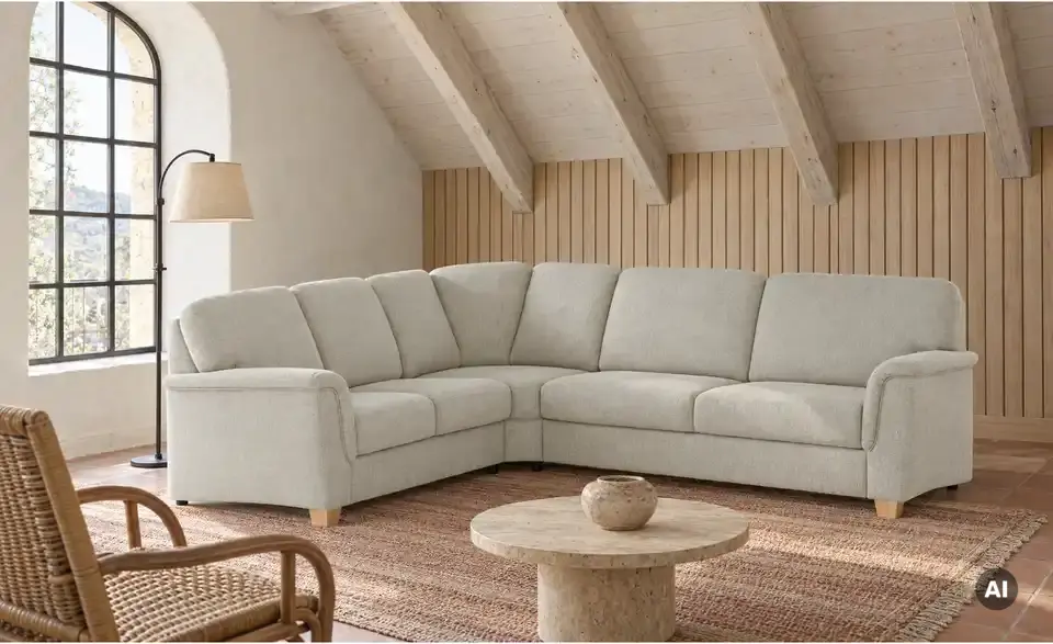 smart Ecksofa Valencia, in Wohnsituation